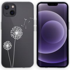 imoshion Design hoesje iPhone 13 - Paardenbloem - Wit