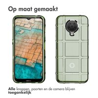 imoshion Rugged Shield Backcover Nokia G10 / G20 - Donkergroen