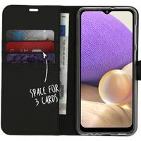 Accezz Wallet Softcase Bookcase Samsung Galaxy A32 (5G) - Zwart