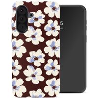 Selencia Vivid Backcover Samsung Galaxy A37 (5G) - Choco Flower Pop