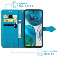 imoshion Mandala Bookcase Motorola Moto G52 / G82 - Turquoise