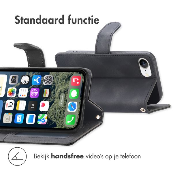 imoshion Bookcase met koord Apple iPhone 17e / 16e - Zwart