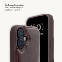 Selencia Nova Telefoonhoes met Koord en Pashouder Apple iPhone 17 - Checks