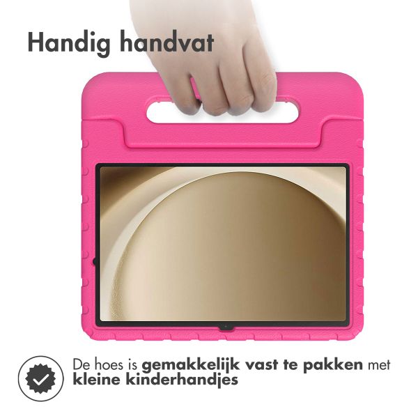 imoshion Kidsproof Backcover met handvat Samsung Galaxy Tab A9 Plus - Roze