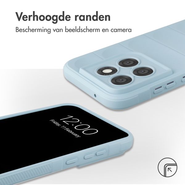 imoshion EasyGrip Backcover Motorola Edge 70 Fusion - Lichtblauw