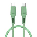 imoshion Braided USB-C naar USB-C kabel - 1 meter - Groen