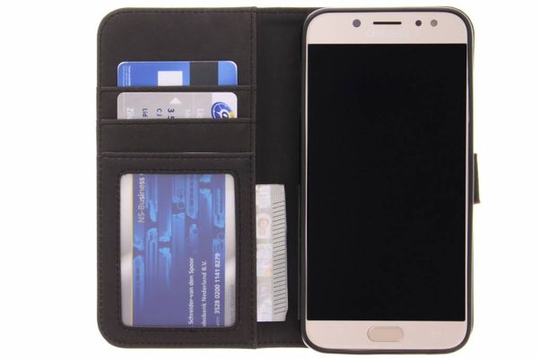 Luxe Lederen Bookcase Samsung Galaxy J7 (2017)