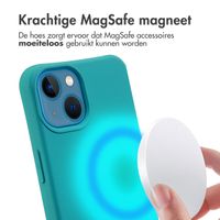 imoshion Color Backcover met afneembaar koord MagSafe iPhone 13 - Dark Green