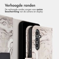imoshion Design Bookcase Samsung Galaxy A54 (5G) - Sandy Marble