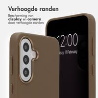 Accezz MagSafe Leather Backcover Samsung Galaxy A57 (5G) - Coffee Brown