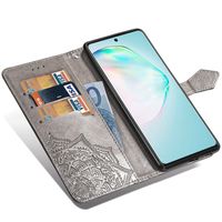 Mandala Bookcase Samsung Galaxy S10 Lite - Grijs