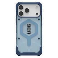 UAG Pathfinder Clear MagSafe Backcover met Lanyard Apple iPhone 17 Pro - Clear / Blue Lanyard
