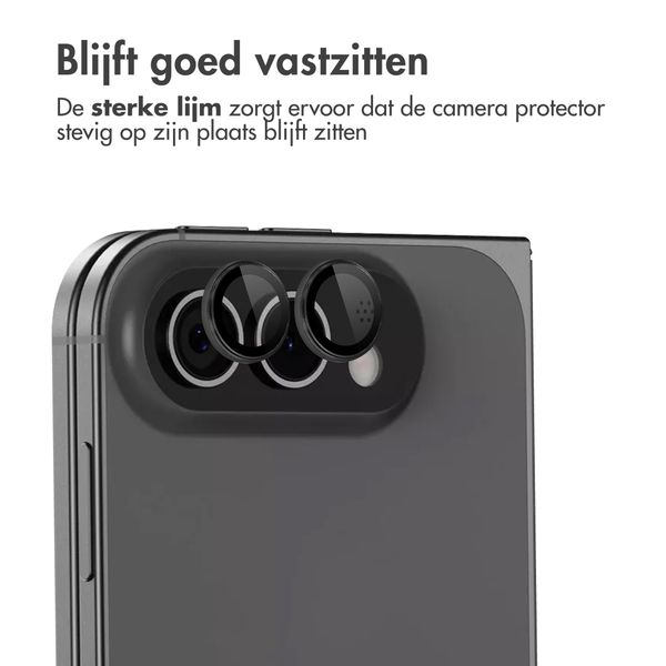 imoshion Camera Protector Glas 2 Pack Apple iPhone Duo - Zwart