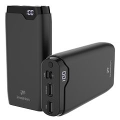 imoshion Powerbank 20.000 mAh - 22,5W Snellader - USB-C / USB-A - Zwart