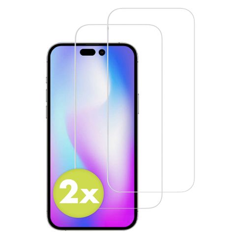 Accezz Gehard Glas Screenprotector 2-pack iPhone 14 Pro