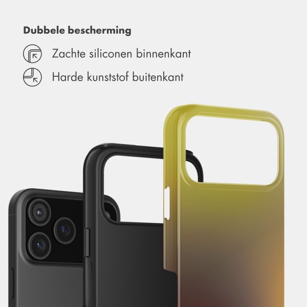 Selencia Vivid Backcover Apple iPhone 18 Pro Max / 17 Pro Max - Gradient Olive Dust