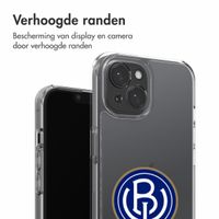 Clear Backcover Apple iPhone 15 - ASV Blauw-Wit
