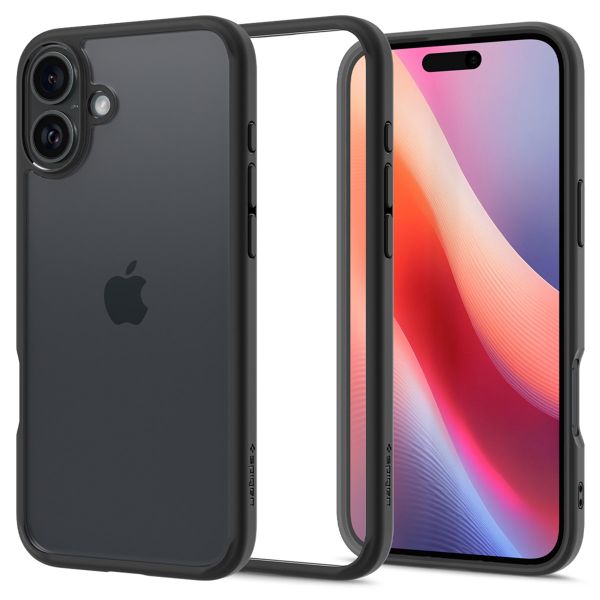 Spigen Ultra Hybrid Backcover iPhone 16 Plus - Matte Black