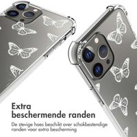 imoshion Design hoesje met koord iPhone 13 Pro Max - Butterfly