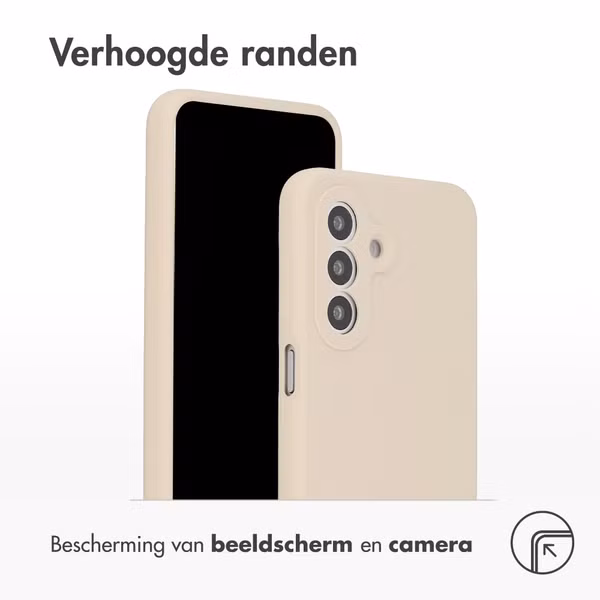 Accezz Liquid Silicone Backcover Samsung Galaxy A27 (5G) - Stone