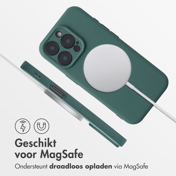 imoshion Color Backcover met MagSafe Apple iPhone 16 Pro - Donkergroen