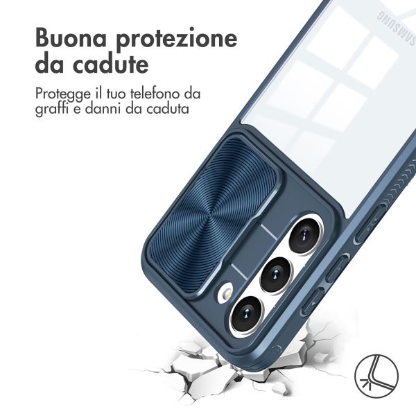 imoshion Camslider Backcover Samsung Galaxy S23 - Donkerblauw