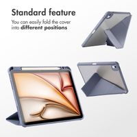 imoshion Origami Bookcase Apple iPad Pro 11 (2018/2020/2021/2022) / Air 5 (2022) / Air 4 (2020) - Lavender