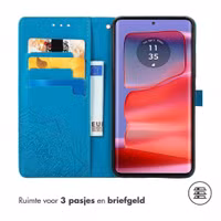 imoshion Mandala Bookcase Motorola Moto G75 5G - Turquoise