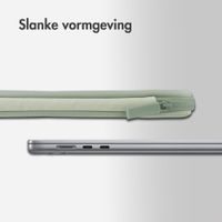 Accezz Laptophoes 13-14 inch - Laptopsleeve - Groen