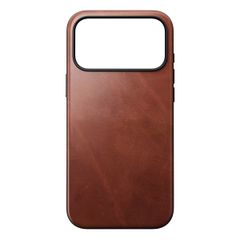 Nomad Modern Horween Leather Case Apple iPhone 17 Pro Max - Olde Dublin