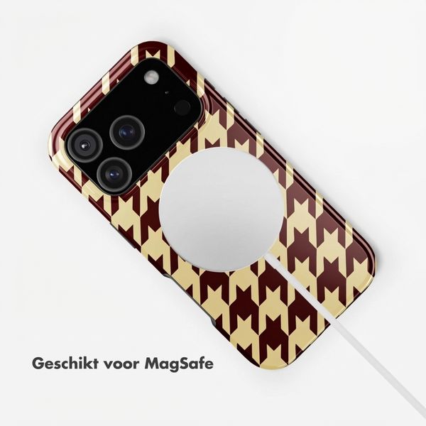 Selencia Vivid Backcover met MagSafe Apple iPhone 17 Pro - Pied-de-Poule