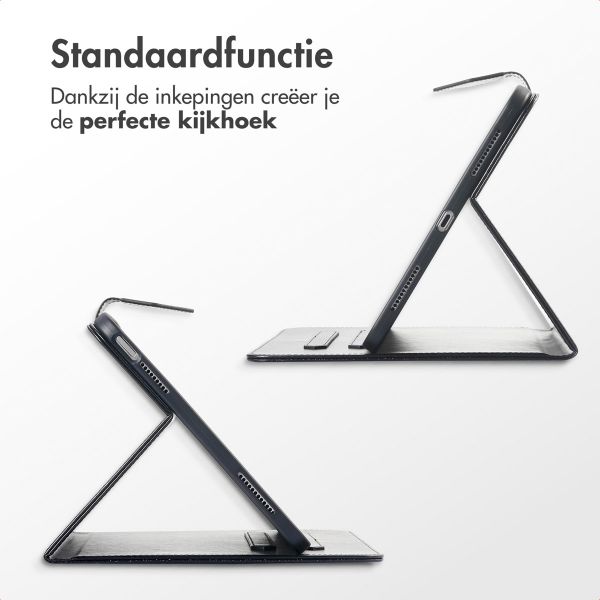 imoshion Mandala Bookcase Apple iPad 9 (2021) 10.2 inch / iPad 8 (2020) 10.2 inch / iPad 7 (2019) 10.2 inch - Zwart