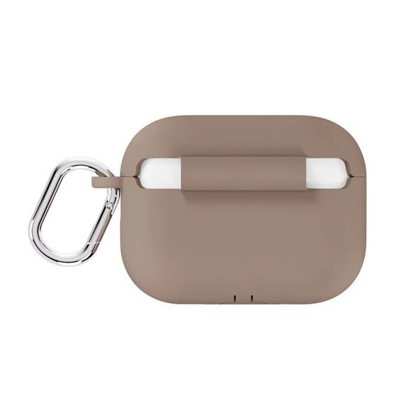 Holdit Solid Silicone Case Apple AirPods Pro 3 - Mocha Brown
