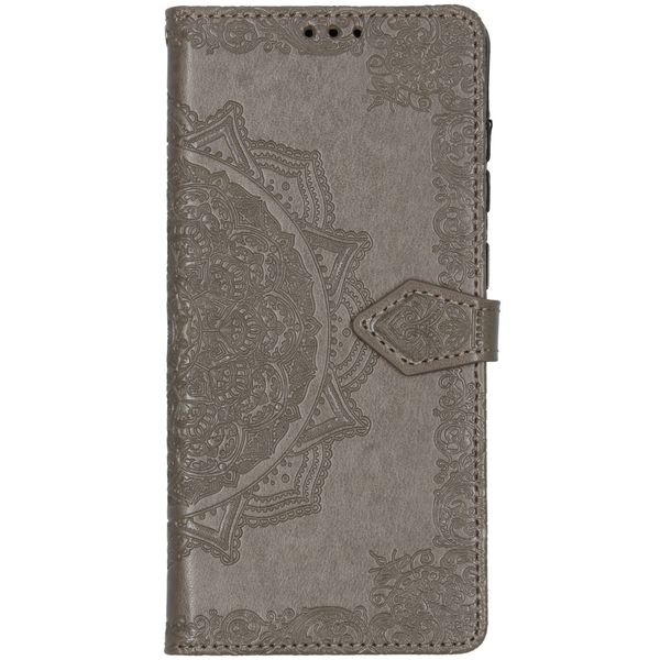 Mandala Bookcase Samsung Galaxy A71 - Grijs