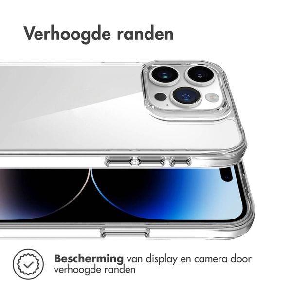 imoshion Rugged Air Case Apple iPhone 15 Pro - Transparant