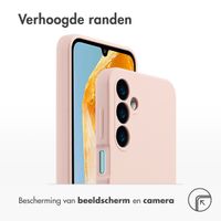 Accezz Liquid Silicone Backcover Samsung Galaxy A16 - Roze