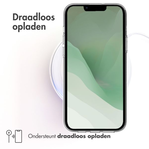 Accezz Clear Backcover Apple iPhone 14 Plus - Transparant