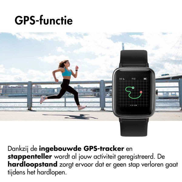 Lintelek Smartwatch ID205G - Zwart