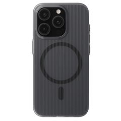 Accezz Lite Backcover met MagSafe | Fluted | Apple iPhone 15 Pro - Matte Black