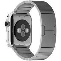 Apple Steel Link Band Apple Watch Series 1-9 / SE - 38/40/41 mm / Series 10 - 42 mm - Zilver