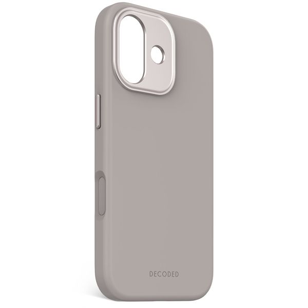 Decoded Silicone Backcover MagSafe Apple iPhone 17 - Soft Taupe