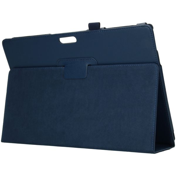 Effen Bookcase Microsoft Surface Pro 7 - Donkerblauw