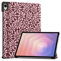 imoshion Design Trifold Bookcase Samsung Galaxy Tab S11 - Bloom Love Blush
