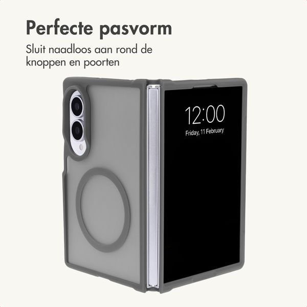 imoshion Color Guard Backcover met MagSafe Samsung Galaxy Z Fold 8 - Grijs