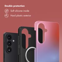 Selencia Vivid Back Cover with MagSafe Samsung Galaxy S26 - Gradient Soft Blush