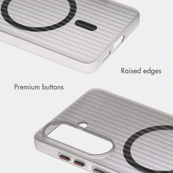 Accezz Lite Case with MagSafe | Fluted | Samsung Galaxy S26 - Grey