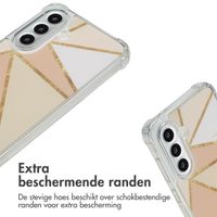 imoshion Design hoesje met koord Samsung Galaxy A56 - Beige Graphic