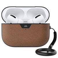 Mous Leather Protective Case AirPods Pro - Bruin