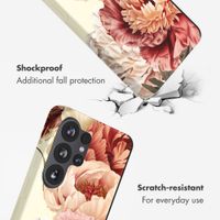 Selencia Vivid Back Cover Samsung Galaxy S26 Ultra - Vintage Peony