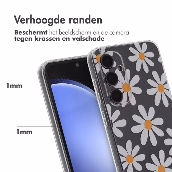 imoshion Design hoesje Samsung Galaxy S23 FE - Daisy Flower